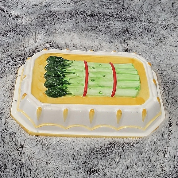 Vintage Sigma made in Japan Asparagus Ceramic Mold, Wall Hanging - Picture 6 of 8